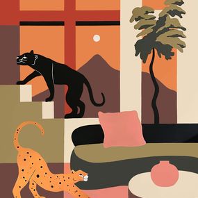 Painting, Nomads, Mariah Birsak