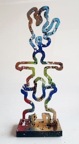 Sculpture, Acrobates Haring, Spaco