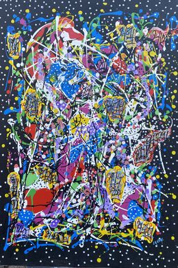 Gemälde, Apocalypse, Mohammed Lakhal