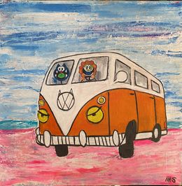 Painting, Cool van, Seb Paul Michel