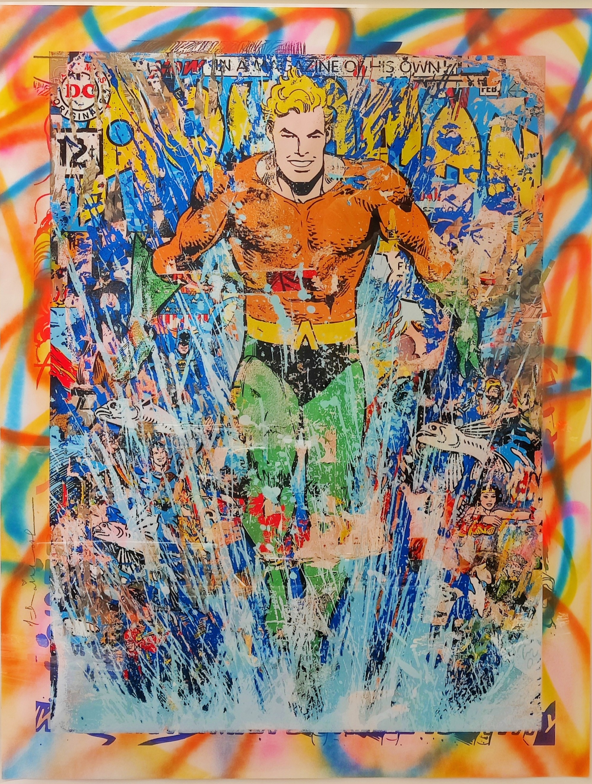 Mr Brainwash, Aquaman Mr Brainwash, Aquaman