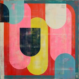 Gemälde, Traffic Full Color, Ronald Hunter