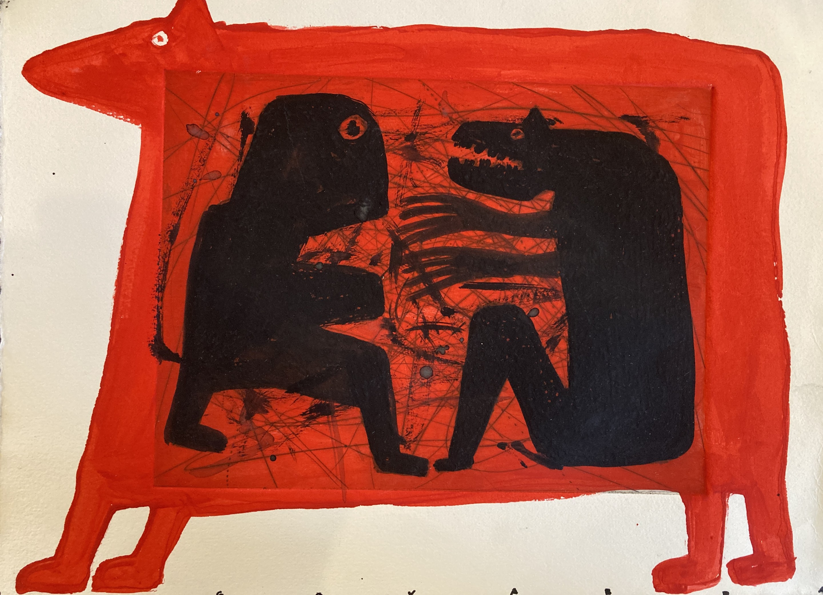 Logovarda, L'homme et la bête Logovarda, L'homme et la bête