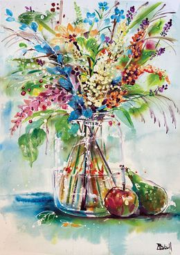 Painting, Gifts from autumn, Rachael Dalzell