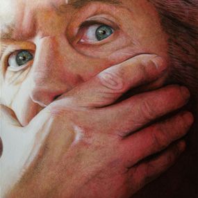 Gemälde, 2A24 - Portrait axé sur le regard, Dominique Fonteneau