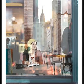 Print, Hommage à Hopper, Sophie Griotto