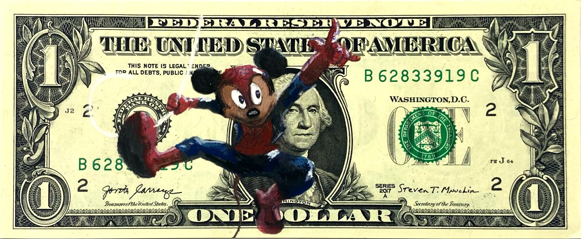 Mr Popart, Spider Mickey Mr Popart, Spider Mickey
