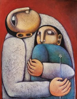 Painting, Guardian of Love, Liana Asatryan