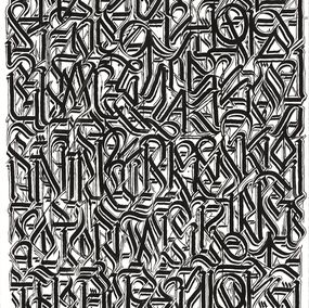 Print, Esoteric Knowledge #1 (Black on White), Defer