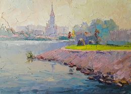 Painting, Dry Kagamlyk River, Boris Serdyuk