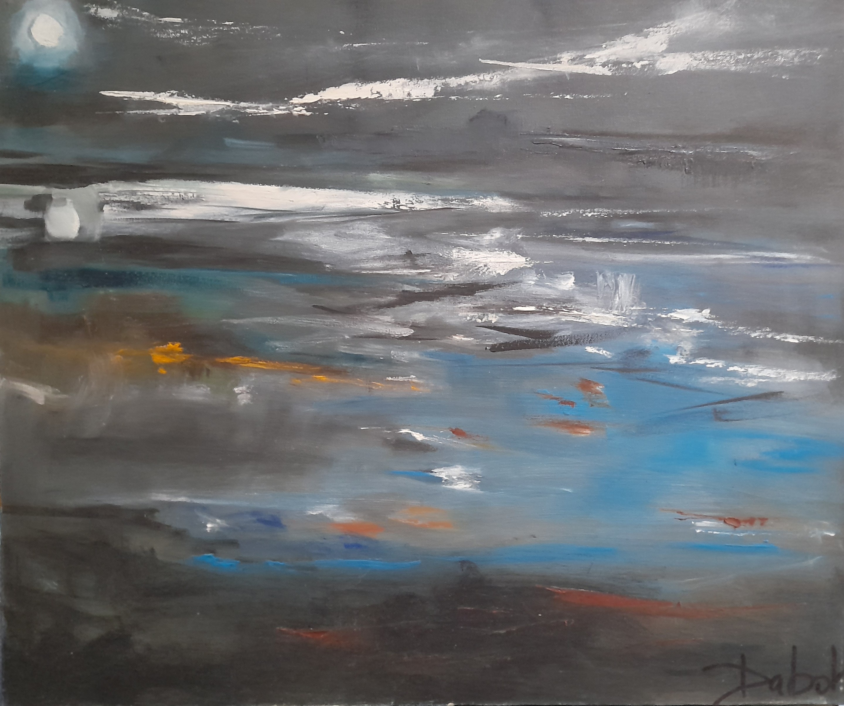 Céline Dabot, Paysage à la Zao-Wou-Ki Céline Dabot, Paysage à la Zao-Wou-Ki