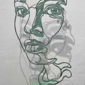 Sculpture, Portrait féminin sans titre, C215