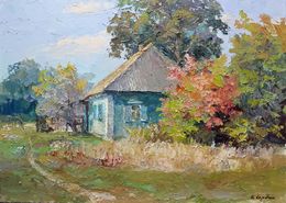 Painting, Native home, Boris Serdyuk