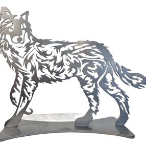 Skulpturen, Loup gris, Danu