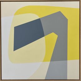 Peinture, Grey in yellow, Timothée Bocage