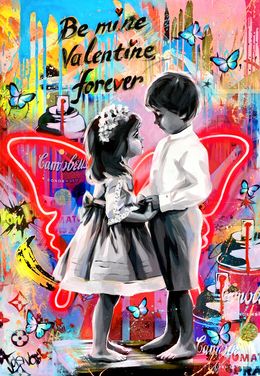 Painting, Be Mine Valentine, Yasna Godovanik