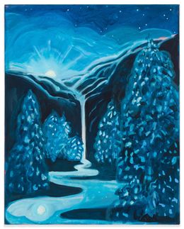 Peinture, Stone water, Danielle Winger