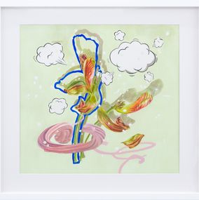 Zeichnungen, Tulip dialogue explosion, Monika Malewska