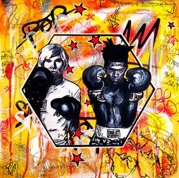 Gemälde, Basquiat Warhol Everlast, Priscilla Vettese