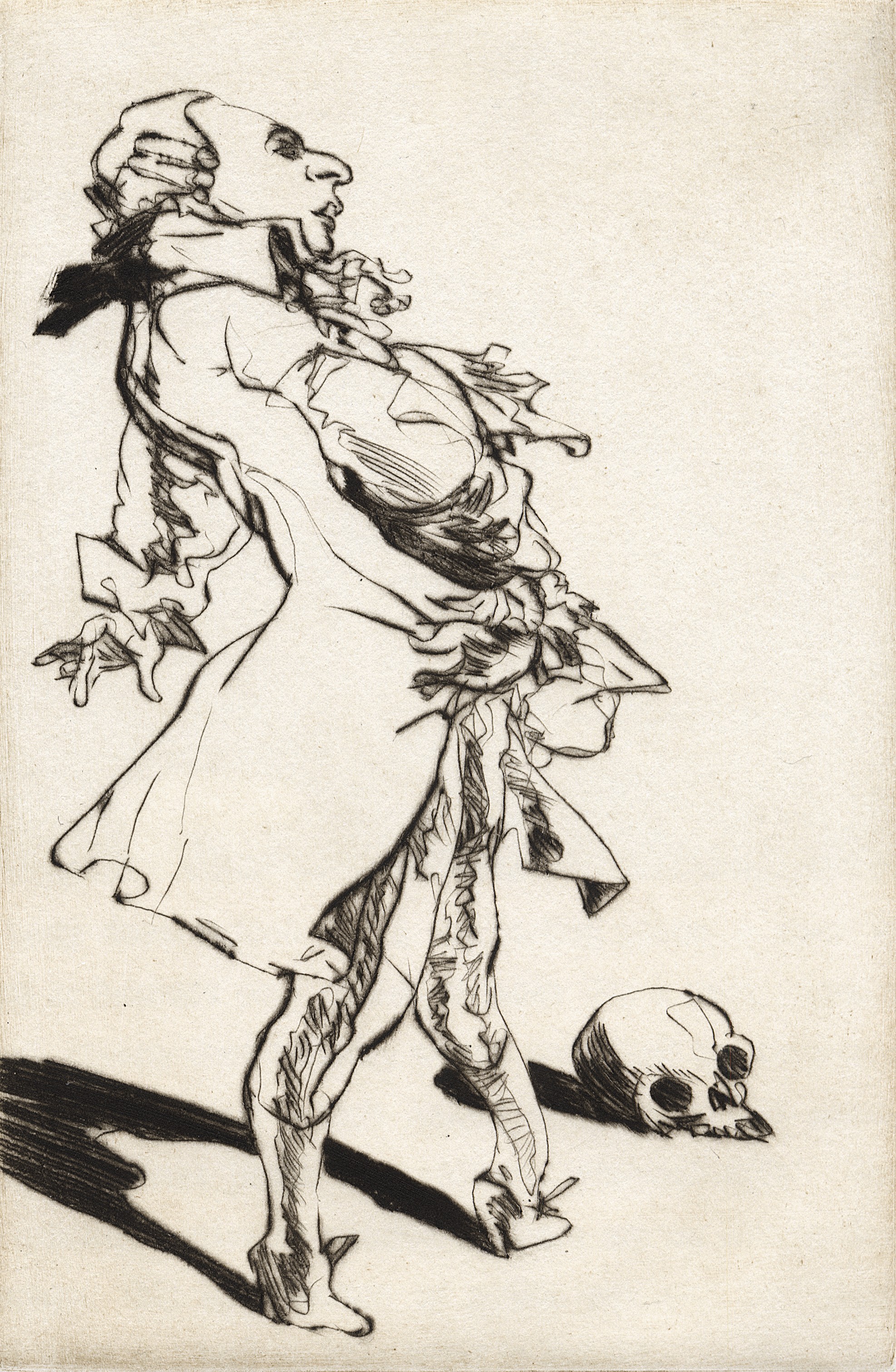Claude Weisbuch, Don Juan, gravure originale Claude Weisbuch, Don Juan, gravure originale