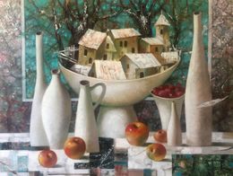 Painting, Winter still life, Anatoly Tarabanov