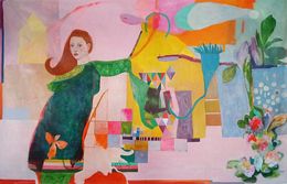 Painting, Je cherche encore, Marta Grassi