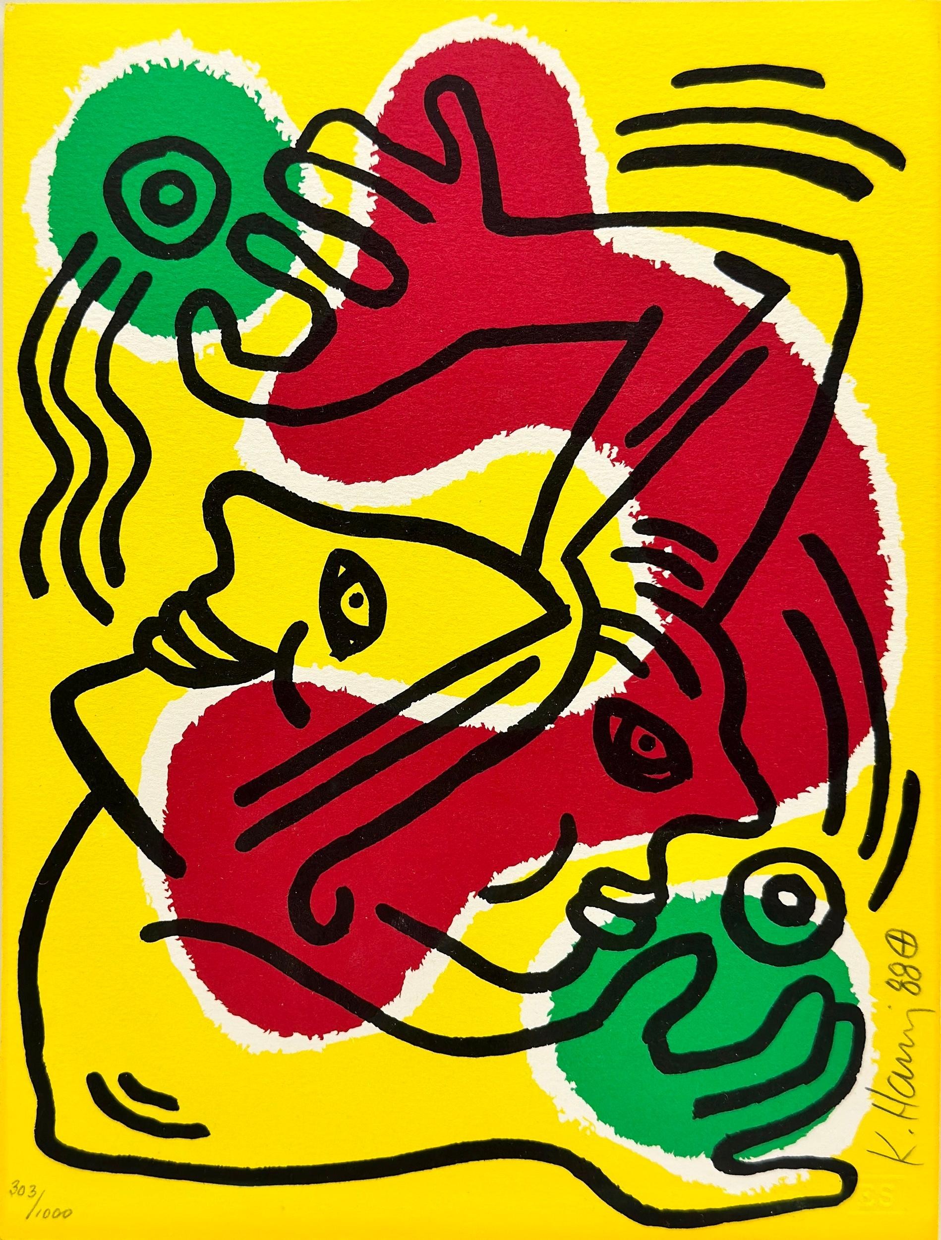 Keith Haring, International Volunteer Day Keith Haring, International Volunteer Day