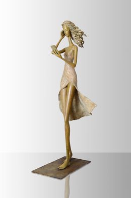 Sculpture, Behind the screen, Hedwige Leroux