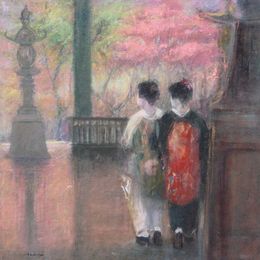 Peinture, Dans le temple, Dominique Andrier