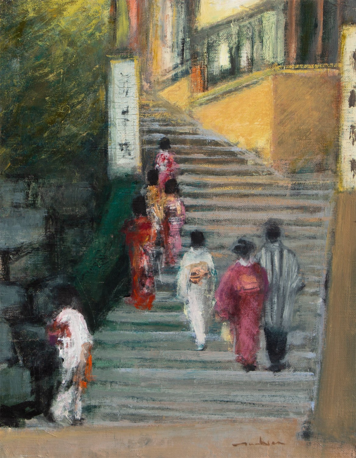 Dominique Andrier, L’escalier Dominique Andrier, L’escalier