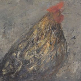 Gemälde, Poule, Dominique Andrier