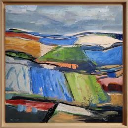Gemälde, Terres colorées, Sophie Dumont