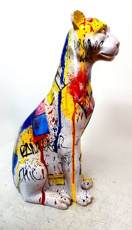 Sculpture, Mondrian Léopard, Priscilla Vettese