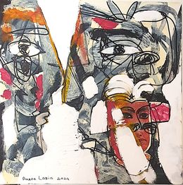 Peinture, Conversation, Aaron Labin (Grigoryan)
