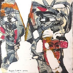 Painting, Conversation, Aaron Labin (Grigoryan)