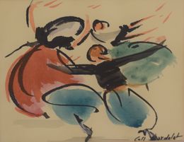 Painting, Bolero mallorquin, Coll Bardolet