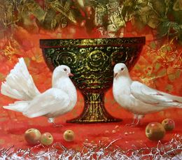 Painting, Bowl of love, Anatoly Tarabanov