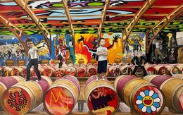 Peinture, Keith, Takashi, Niki, Andy meet Basquiat, Warhol, Haring and Murakami, Gully