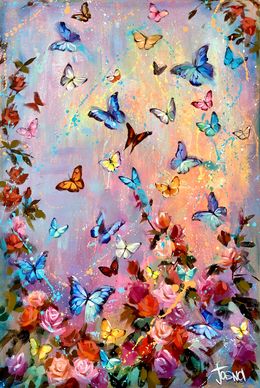 Peinture, Butterfly Paradise, Yasna Godovanik