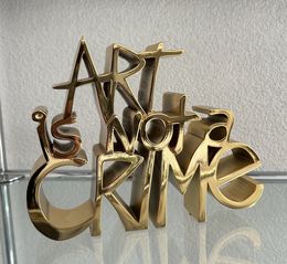 Sculpture, Art Is Not a Crime, Mr Brainwash