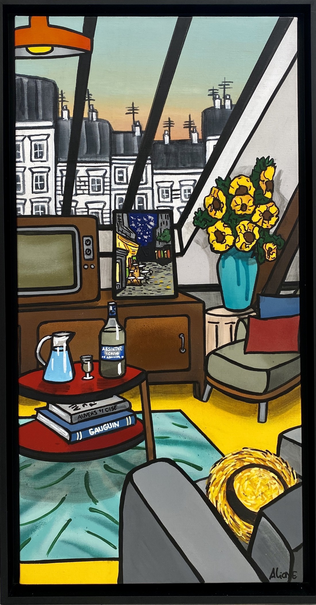 Fred Alione, Le verre d'absinthe Fred Alione, Le verre d'absinthe