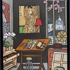 Painting, Un air de Klimt, Fred Alione