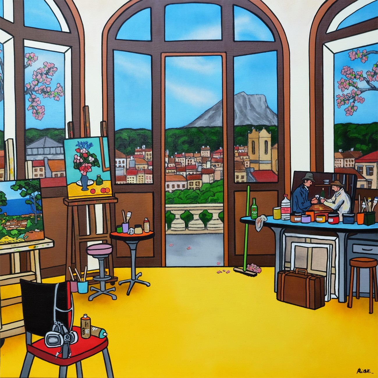Fred Alione, Une vue inspirante Fred Alione, Une vue inspirante