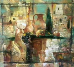 Painting, Water carrier, Anatoly Tarabanov