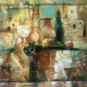 Peinture, Water carrier, Anatoly Tarabanov