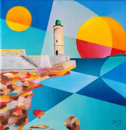 Gemälde, Phare de Cassis, ZiB