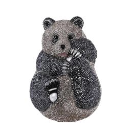 Sculpture, Crystal Panda, Soren Lyris