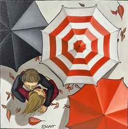 Painting, Love Rouge, Perrine Vilmot