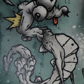 Gemälde, Sirène à roulettes, Lksir