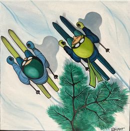 Painting, Glisse, Perrine Vilmot